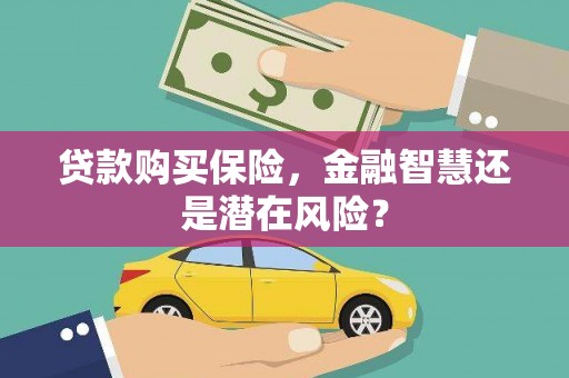 江永贷款购买保险，金融智慧还是潜在风险？