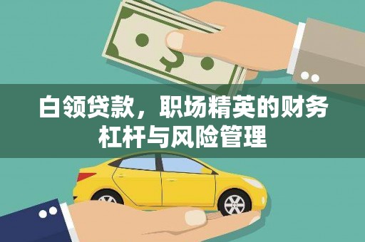 江永白领贷款，职场精英的财务杠杆与风险管理