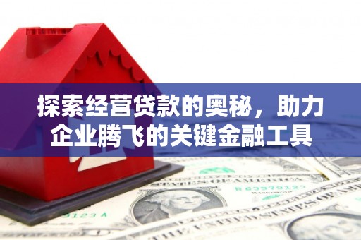 江永探索经营贷款的奥秘，助力企业腾飞的关键金融工具
