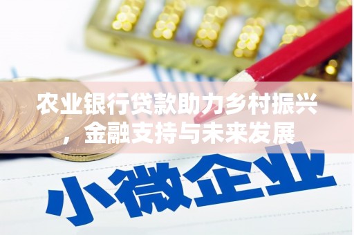 江永农业银行贷款助力乡村振兴，金融支持与未来发展