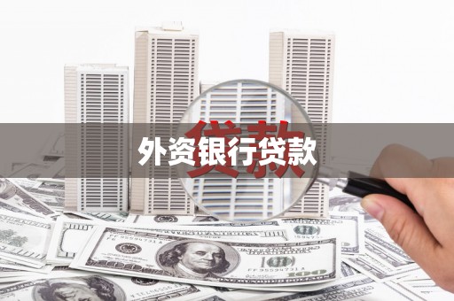 江永外资银行贷款
