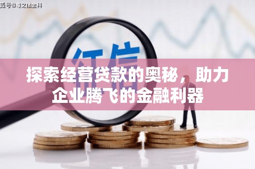 江永探索经营贷款的奥秘，助力企业腾飞的金融利器