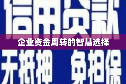 江永企业资金周转的智慧选择
