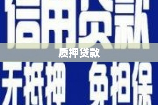 江永质押贷款