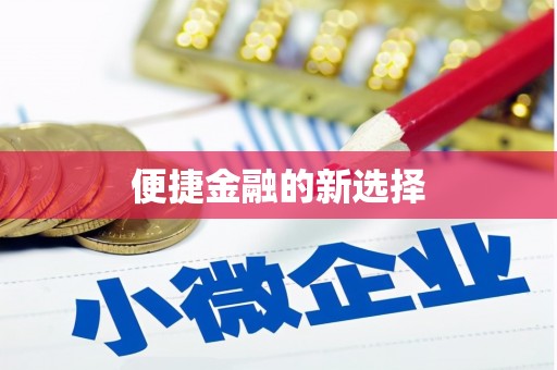 江永便捷金融的新选择
