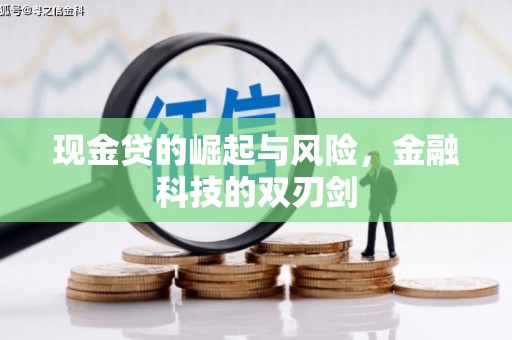 江永现金贷的崛起与风险，金融科技的双刃剑