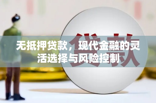 江永无抵押贷款，现代金融的灵活选择与风险控制