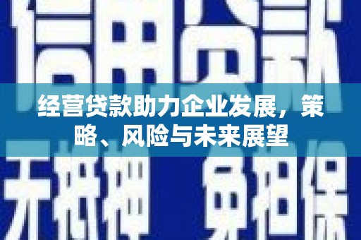 江永经营贷款助力企业发展，策略、风险与未来展望