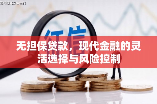 江永无担保贷款，现代金融的灵活选择与风险控制