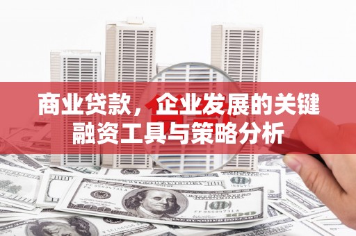 江永商业贷款，企业发展的关键融资工具与策略分析