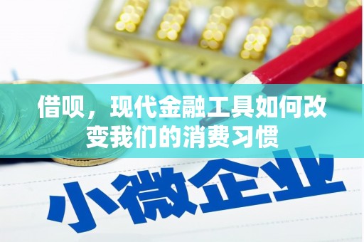 江永借呗，现代金融工具如何改变我们的消费习惯