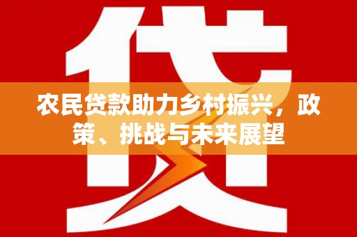 江永农民贷款助力乡村振兴，政策、挑战与未来展望