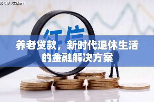 江永养老贷款，新时代退休生活的金融解决方案
