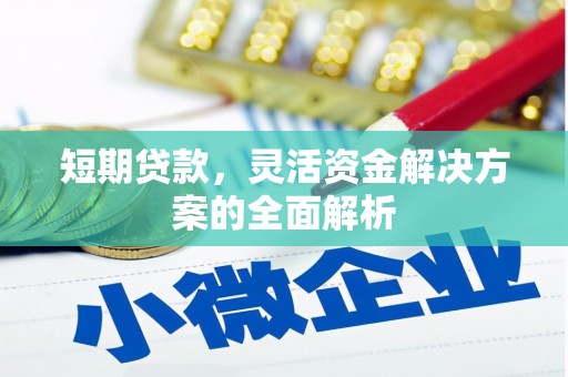 江永短期贷款，灵活资金解决方案的全面解析