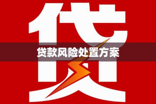 江永贷款风险处置方案